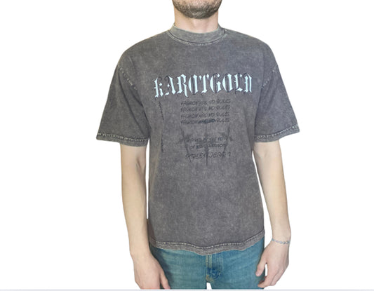 Garment Dye T-Shirt (Mineral Wash) COCOA