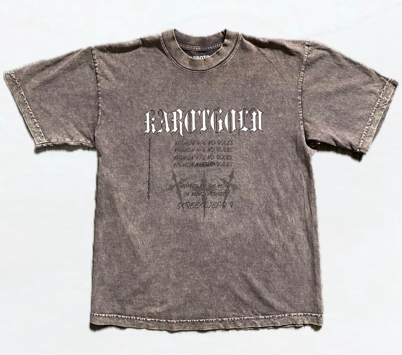 Garment Dye T-Shirt Mineral Wash (COCOA)
