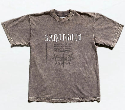 Garment Dye T-Shirt Mineral Wash (COCOA)