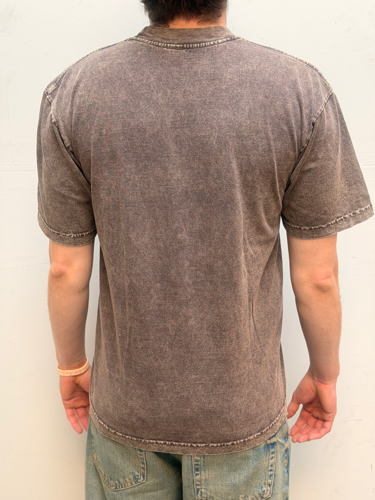 Garment Dye T-Shirt (Mineral Wash) COCOA
