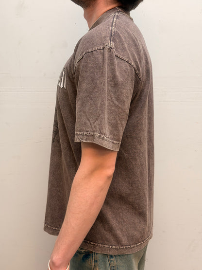 Garment Dye T-Shirt (Mineral Wash) COCOA