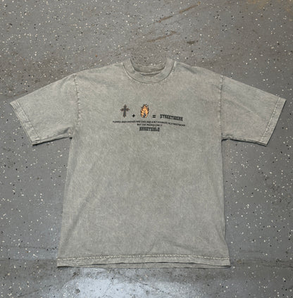 Garment Dye T-Shirt (Mineral Wash) LIMESTONE